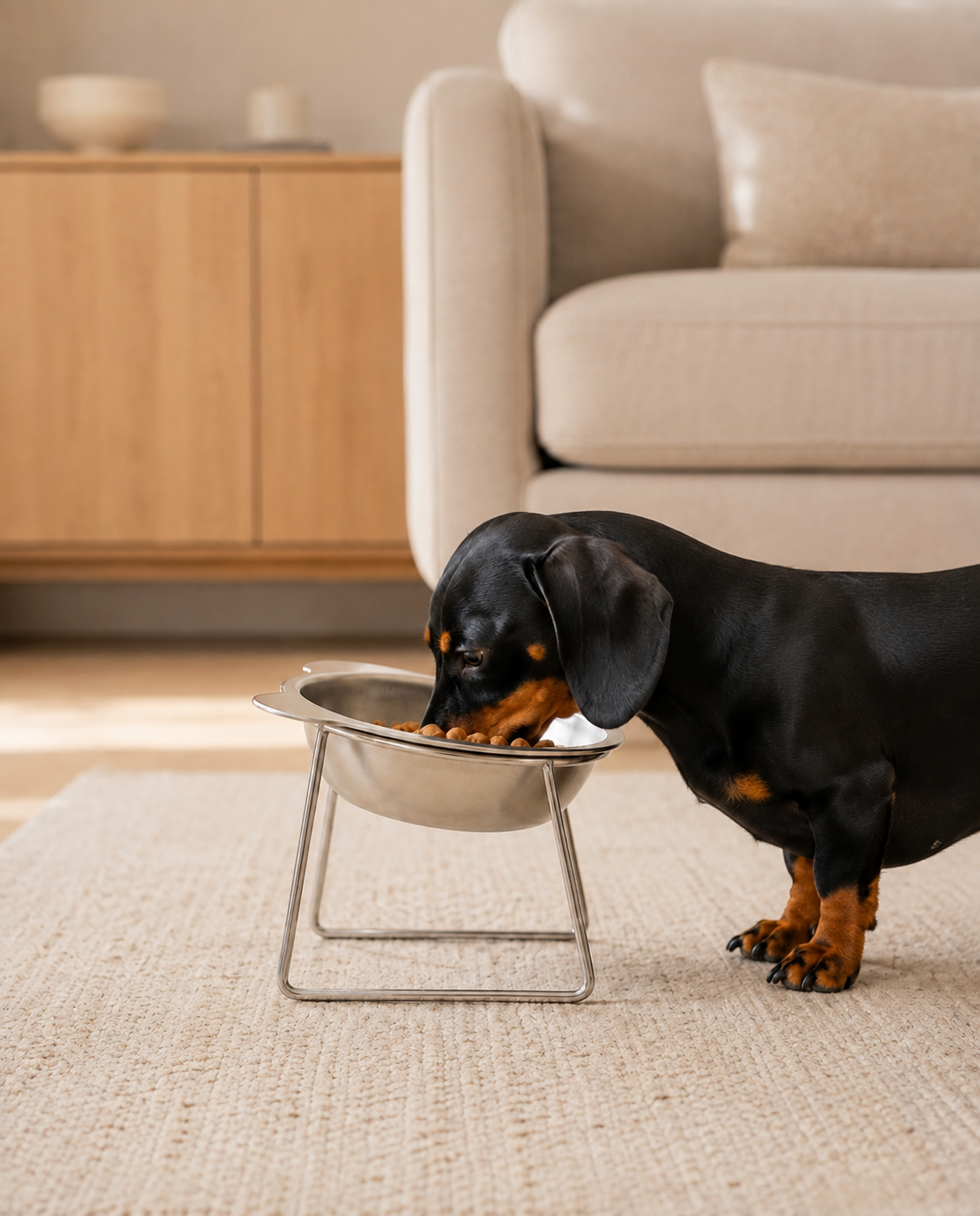 Orthopädischer Futternapf für Katzen und Hunde