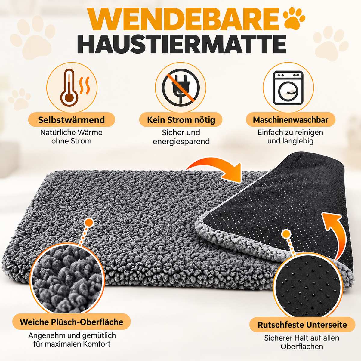 Selbstwärmende Matte LIKIRI – Details